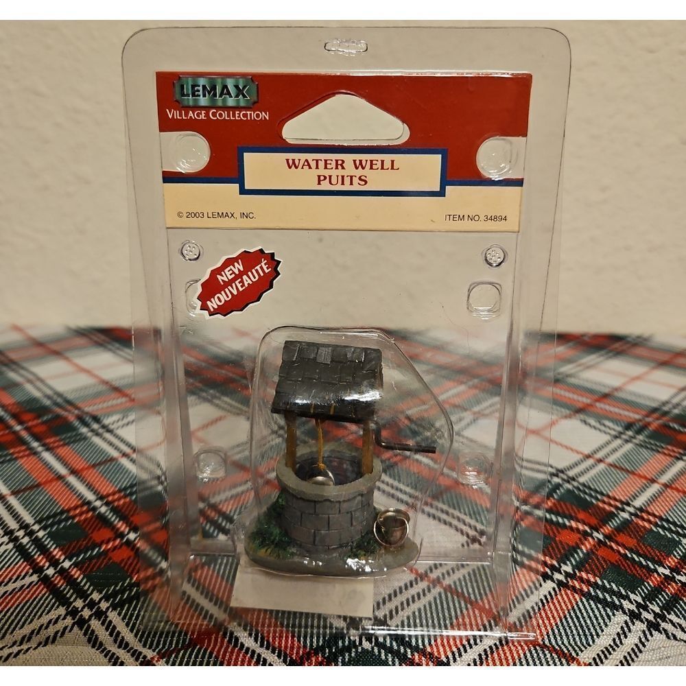 Lemax Water Well Puits Mini Figurine Holiday Village Accessory